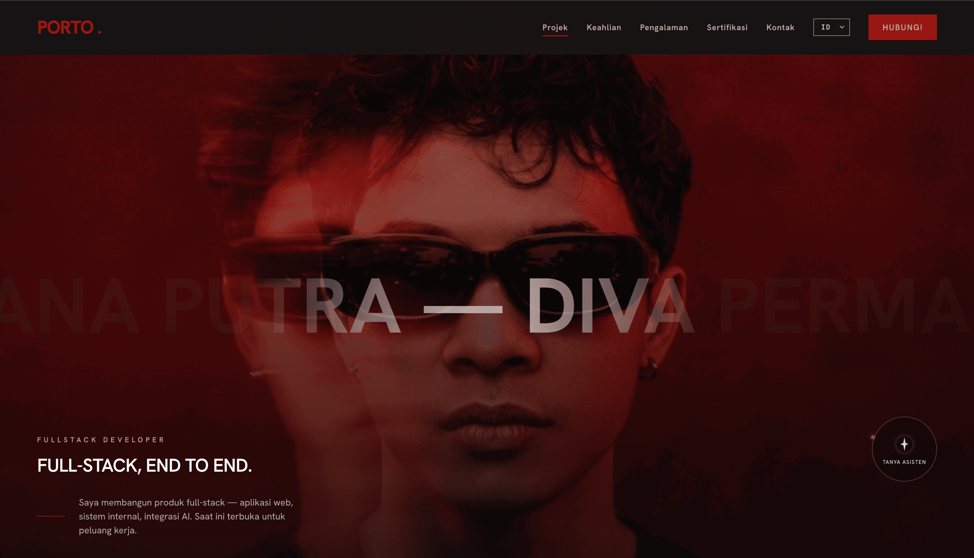 AI Portfolio Landing Page